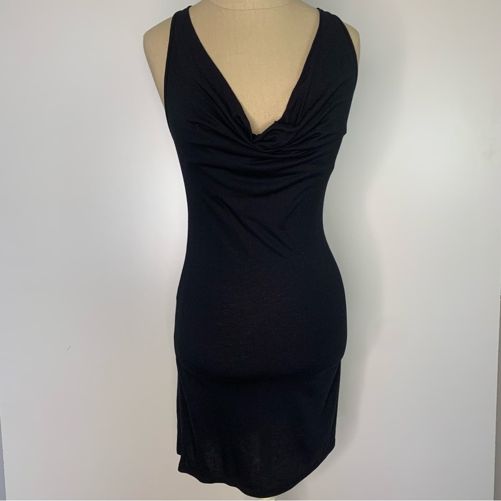 G by Guess black halter mini dress small